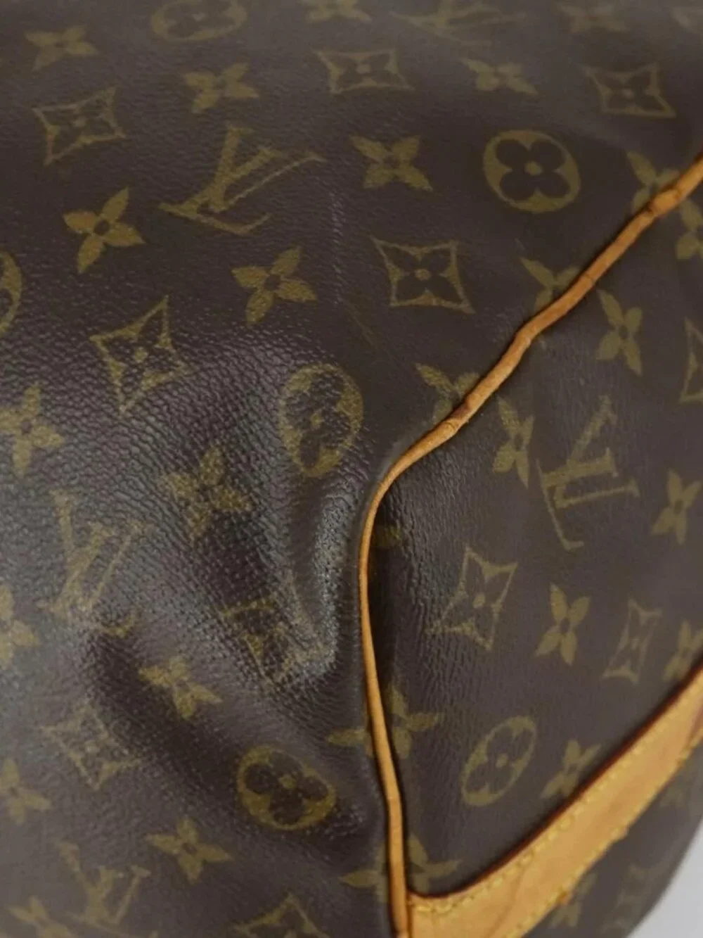 LOUIS VUITTON Monogram Keepall Bandouliere 50 Boston Bag M41416 LV Auth 157024